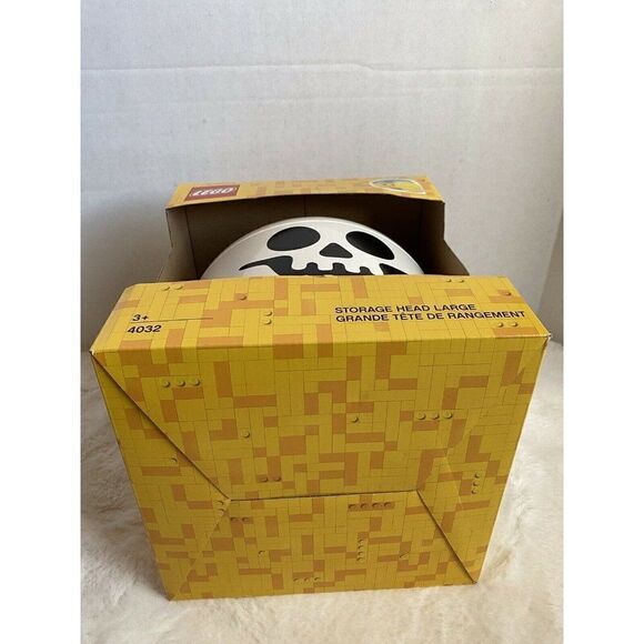 LEGO Storage Head Large Skeleton Skull Container Halloween #4032 NEW - Picture 8 of 9